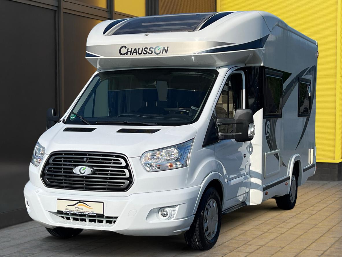 Chausson Flash 515 Markise+Hubbett+TV+Kamera+Stützen
